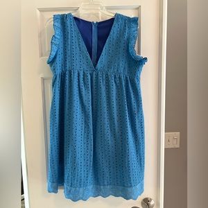 Eyelet dress